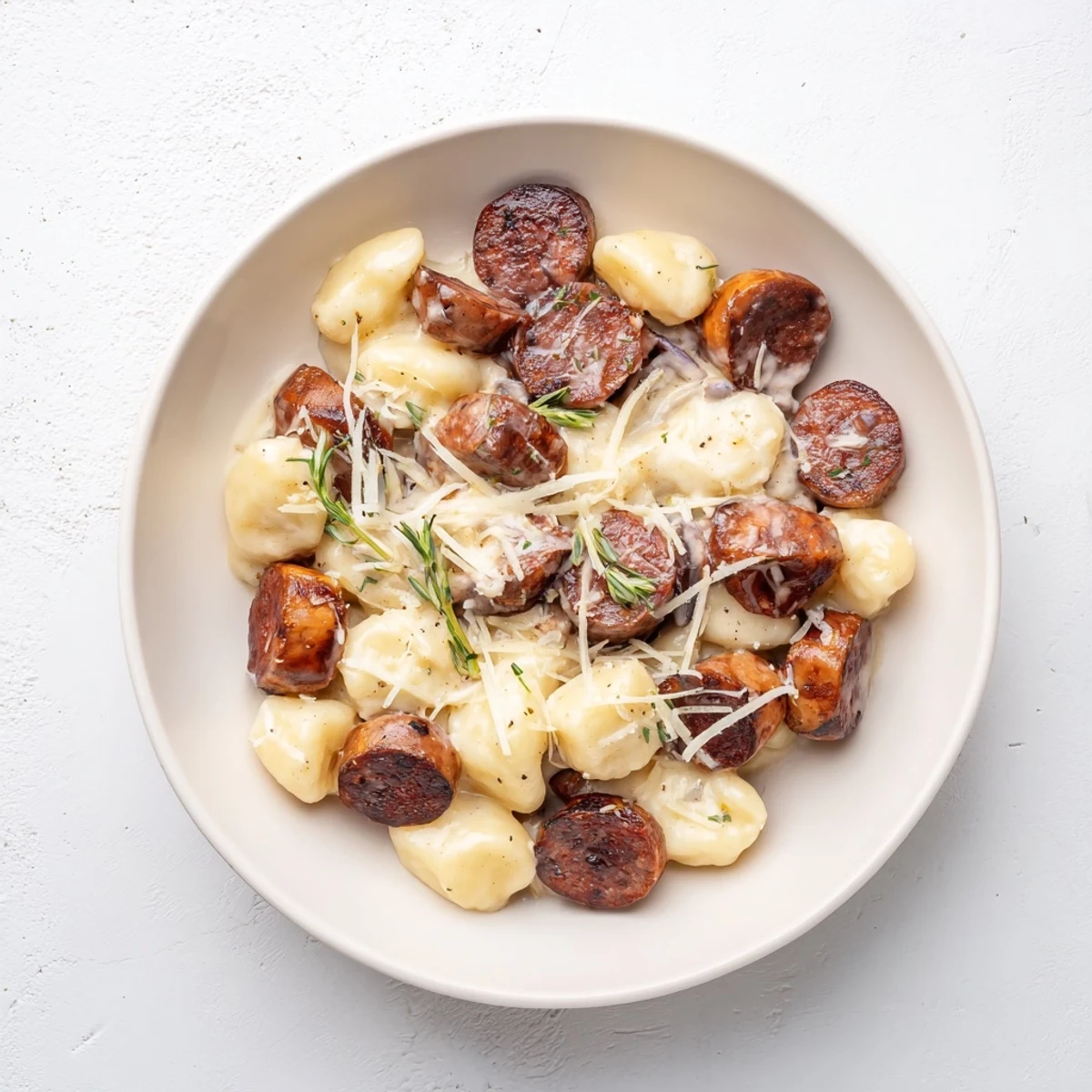 Woodsy Skillet Sausage Gnocchi