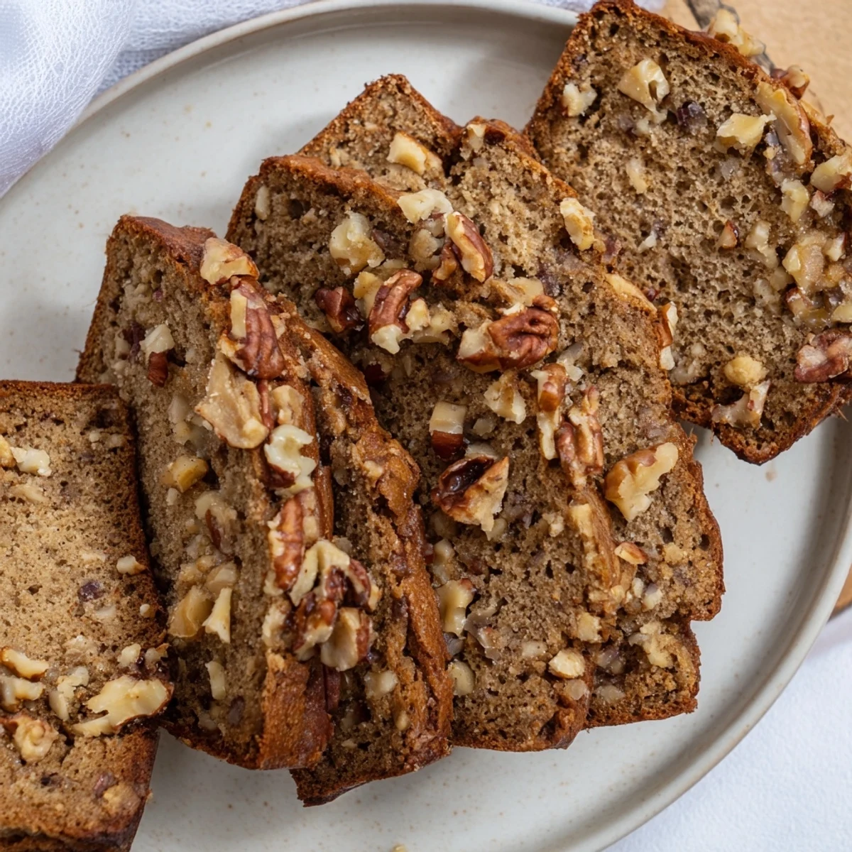 Warm, freshly baked nutty whole wheat loaf bread, glistening, ready to slice and enjoy.