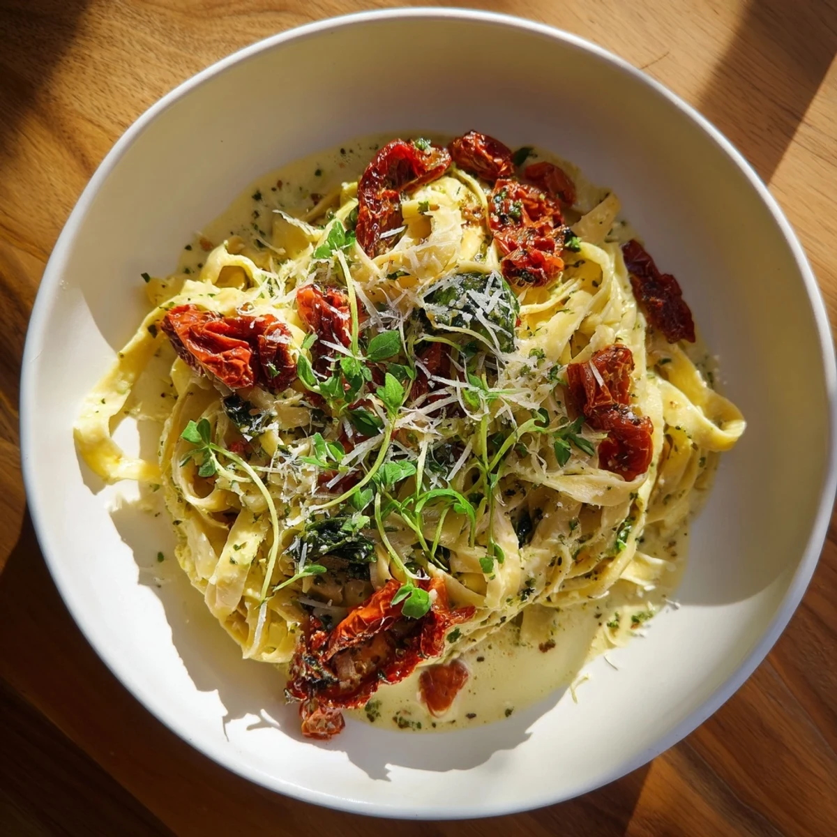 One-Pot Creamy Tuscan Pasta