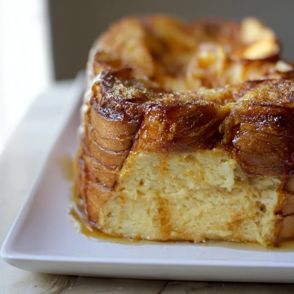 Soft Spice Baked French Toast