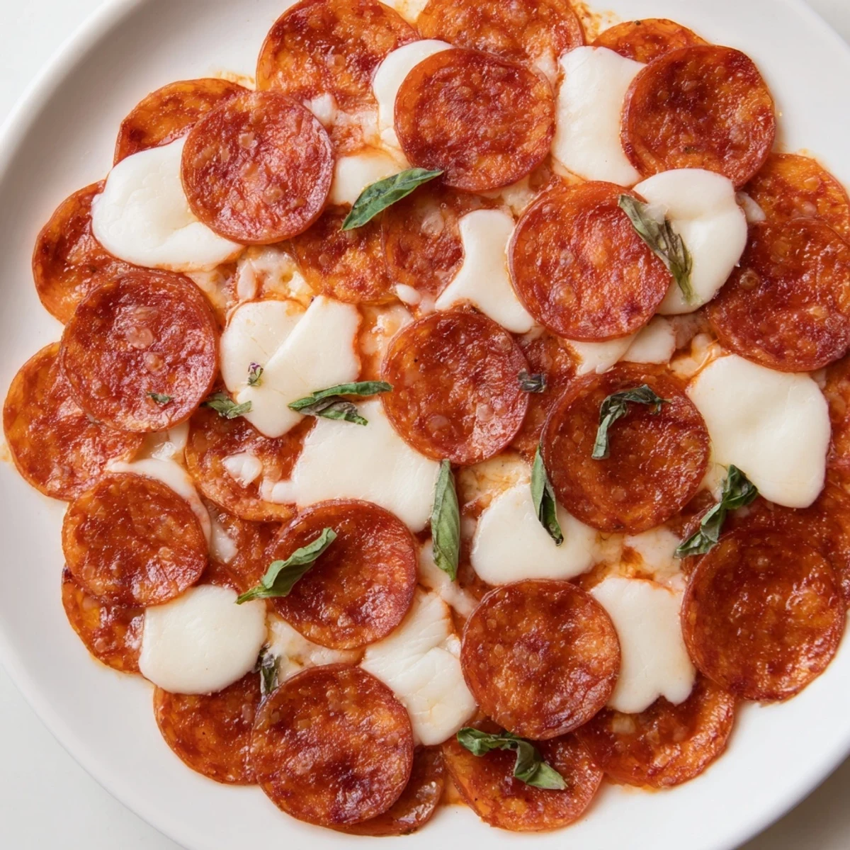 Dragon Scale appetizer, a stunning visual of overlapping pepperoni and melted cheese scales.