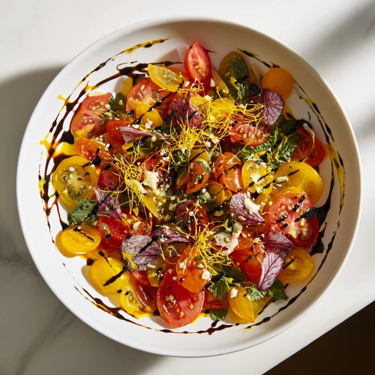 Abstract Expressionist Salad