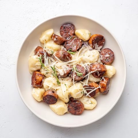 Woodsy Skillet Sausage Gnocchi #26