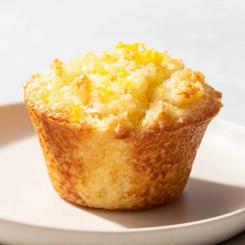Image of Simple Sweet Lemon Zest Muffins: tender interiors with bright lemon zest, ready for brunch.