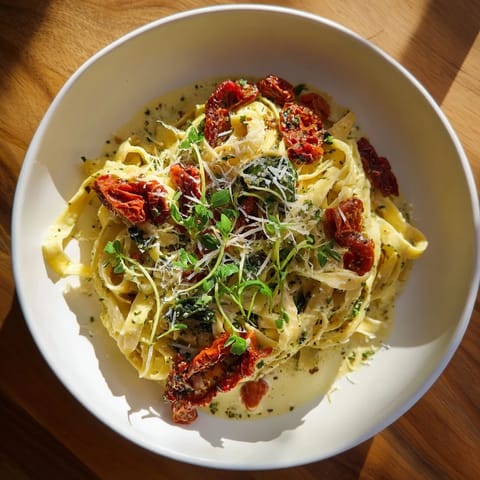 One-Pot Creamy Tuscan Pasta #13