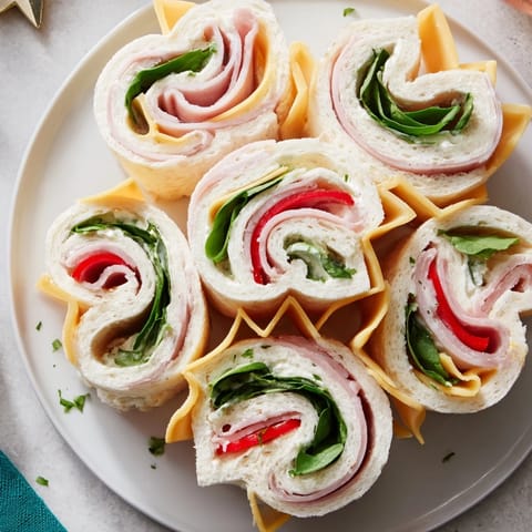 Party Star-Shaped Deli Roll-ups #33