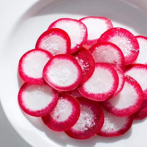 Radish Slices with Salt #43