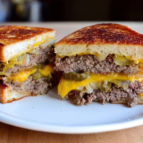 Smashed Burger Grilled Cheese #109