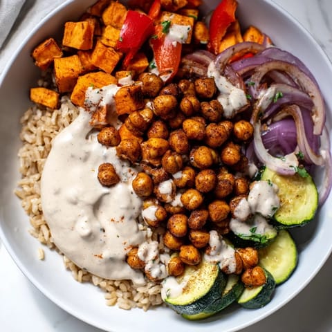 Roasted Chickpea Buddha Bowl #113