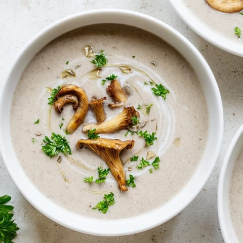 Creamy Mushroom Bisque Delight #115