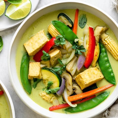 Thai Green Curry Coconut Soup #120