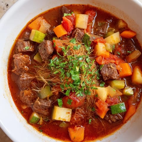 Algerian Chorba Lamb Soup #123