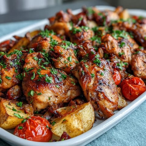 Spring Dinner Sheet Pan Chicken