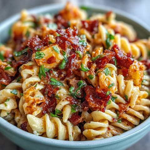 Hawaiian Pasta Salad Ham