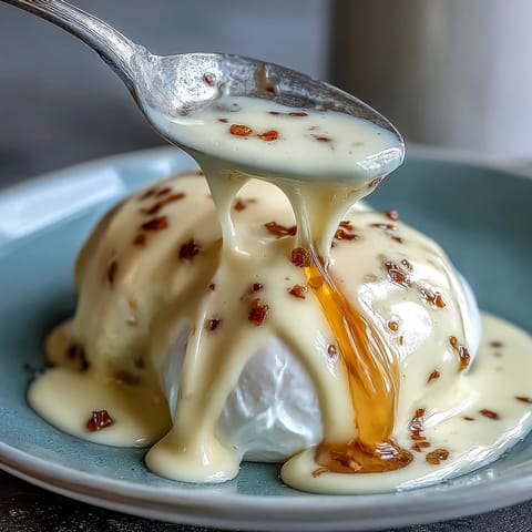 Rich and buttery Blender Hollandaise Sauce made in just 2 minutes, with a glossy finish and a hint of lemon zest for brightness.