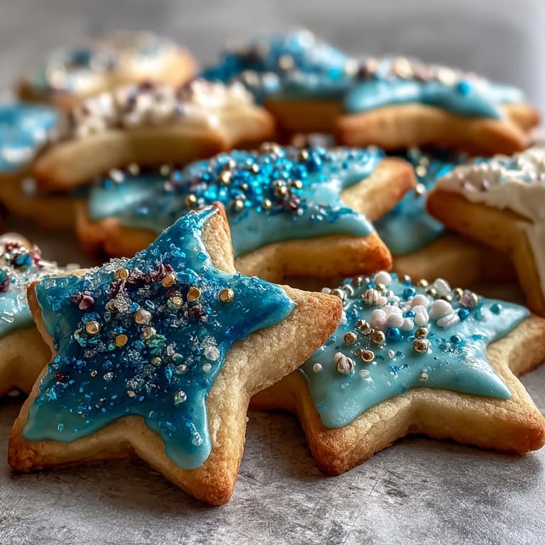 Delightful Gemini Zodiac Cookies featuring edible stars, a whimsical dessert for any celebration.